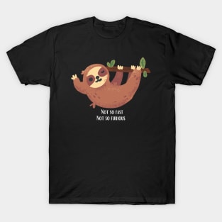 Not so fast, not so furious sloth T-Shirt